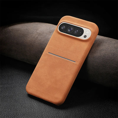 Leather Case with Card Slot For Google Pixel Series - The Pixel Store