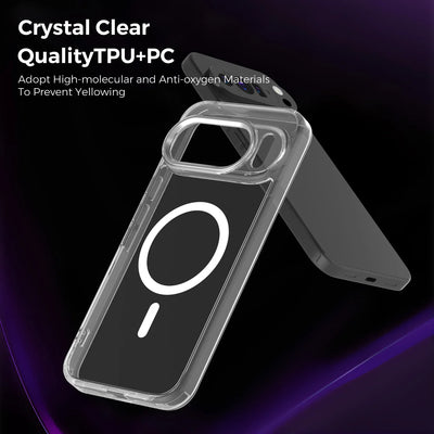 Magnetic Transparent Case for Google Pixel 10