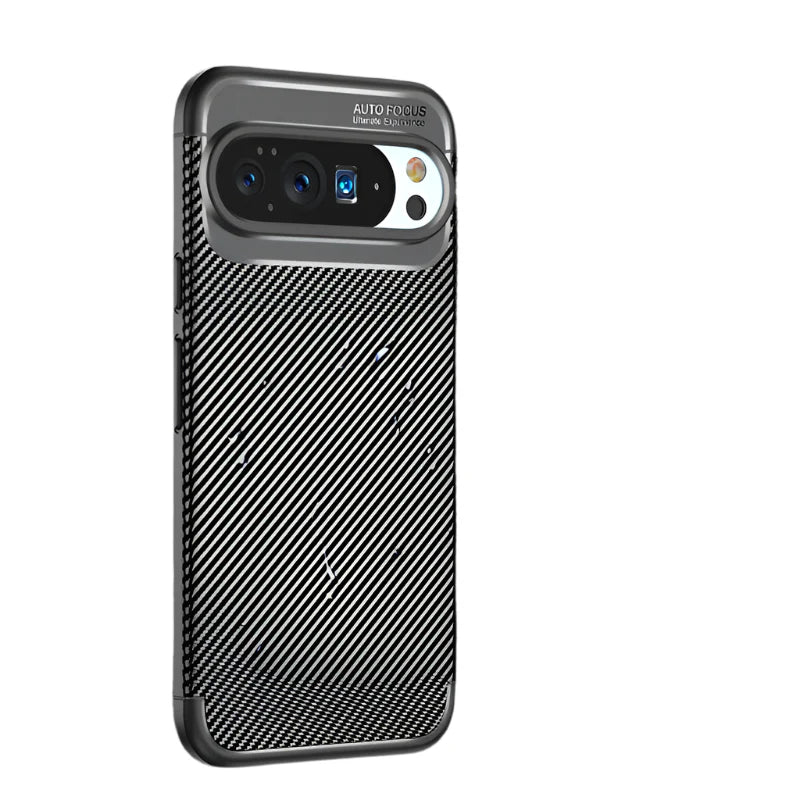 Carbon Fiber Texture Protective Case for Google Pixel 10 / 9 / 8 / 7