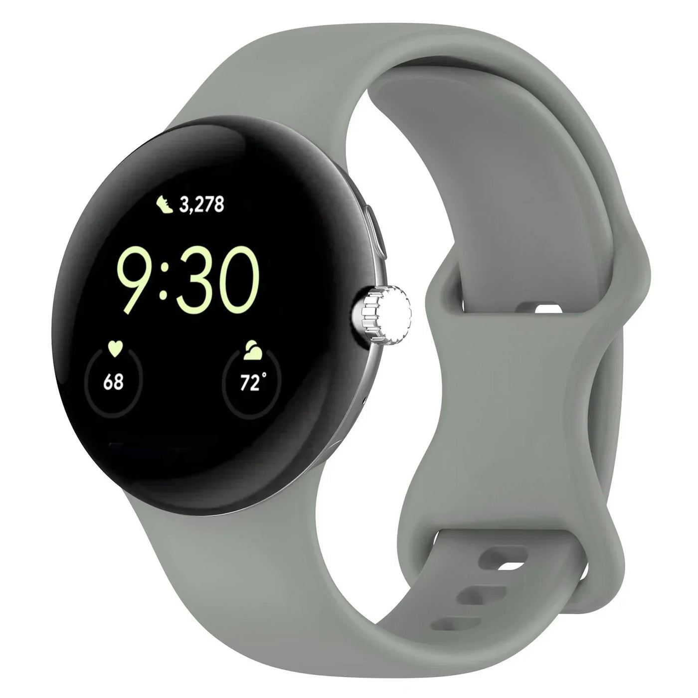 Soft Silicone Pixel Watch Band for Google Pixel Watch 4