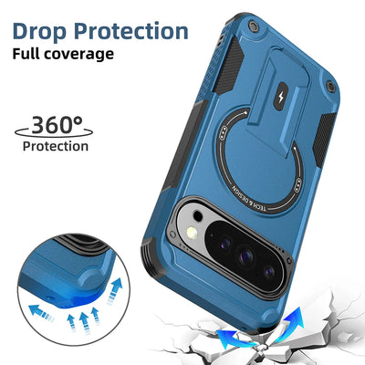 Rugged Magnetic Kickstand Case for Google Pixel 10 / 9