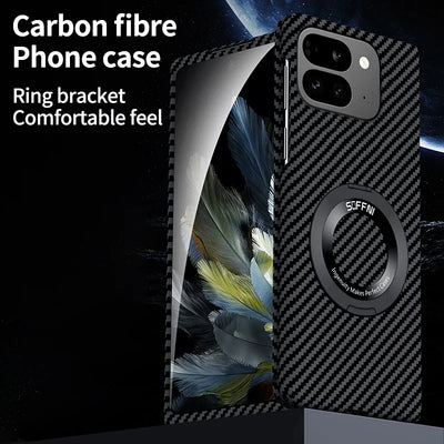 Magnetic Shockproof Case with Stand For Google Pixel 9 Pro Fold - The Pixel Store