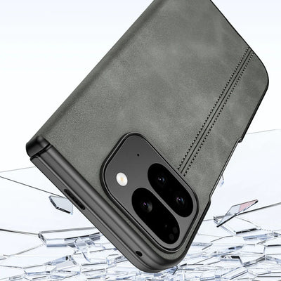 Full Protection Leather Case For Google Pixel 9 Pro Fold - The Pixel Store