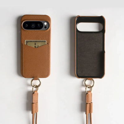 Crossbody Leather Case with Card Holder For Pixel Series - The Pixel Store
