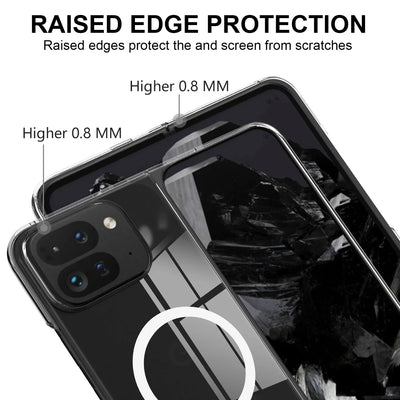Transparent Magnetic Case For Google Pixel 9 Pro Fold - The Pixel Store