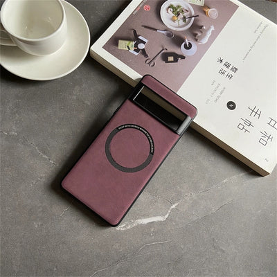 Luxury Magsafe Leather Case For Google Pixel 7 Series - The Pixel Store