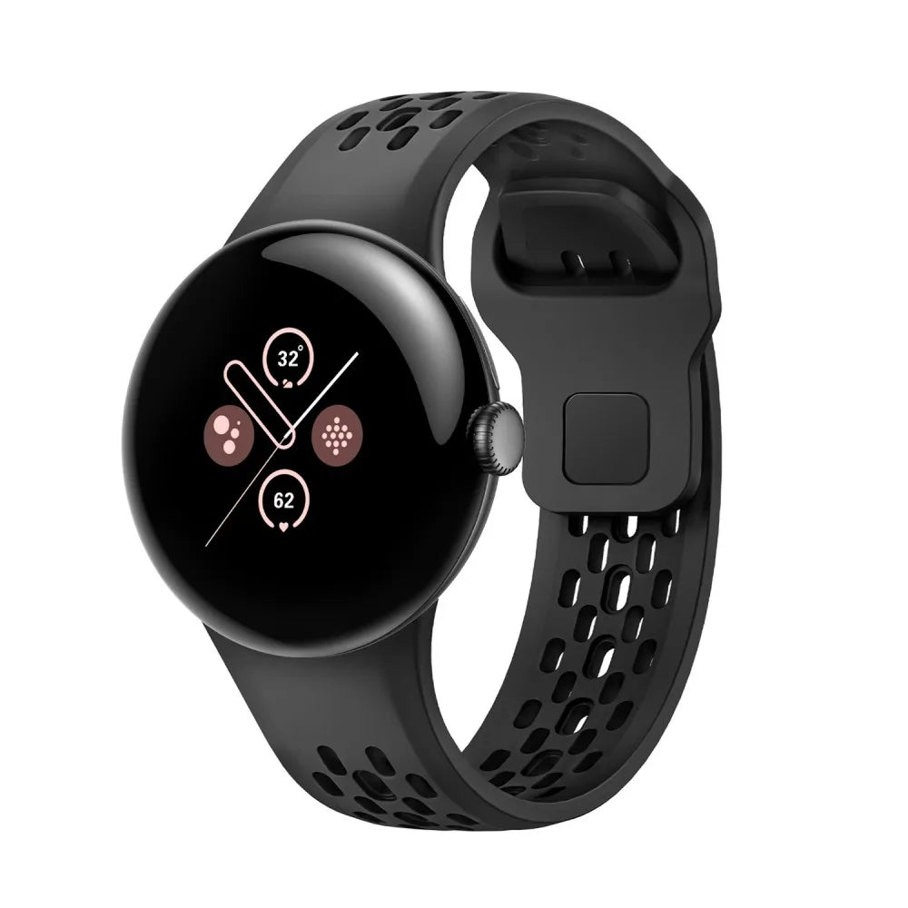Sports Breathable Silicone Strap for Google Pixel Watch 4
