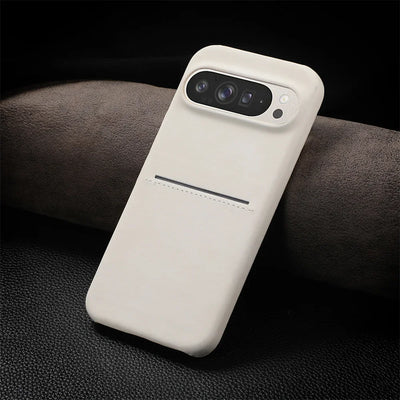 Premium Leather Card Holder Case - The Pixel Store