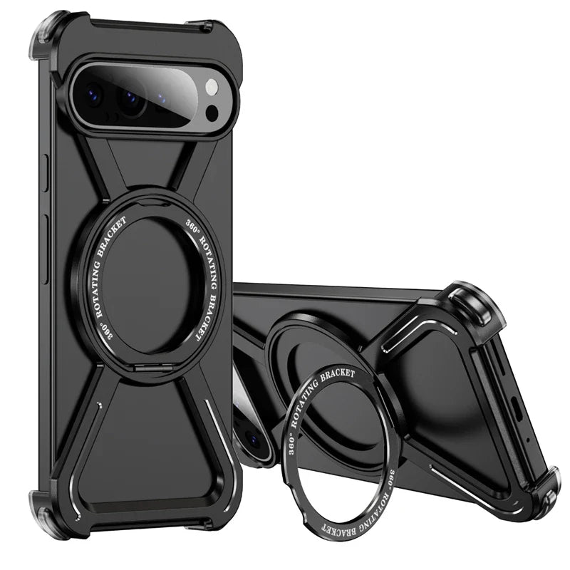Metal Ring Kickstand Case for Google Pixel 9 / 8