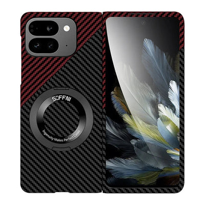 Magnetic Shockproof Case with Stand For Google Pixel 9 Pro Fold - The Pixel Store