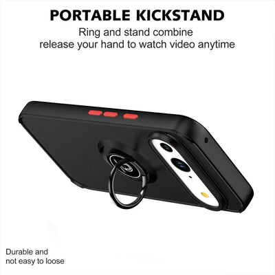 ugged Ring Case with Kickstand for Google Pixel 10 / 9 / 8 / 7