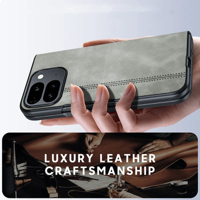 Full Protection Leather Case For Google Pixel 9 Pro Fold - The Pixel Store