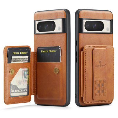 Premium Google Pixel 8A Leather Wallet Case - The Pixel Store