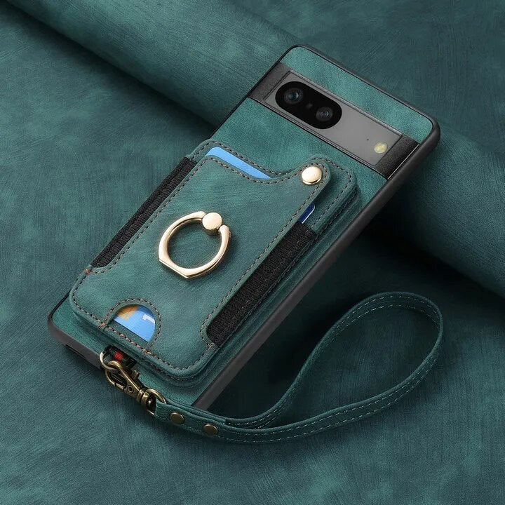 Luxury Leather Case with Stand For Google Pixel 8 Series - The Pixel Store