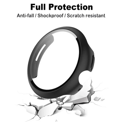 Protective Case with Screen Protector for Google Pixel Watch 4