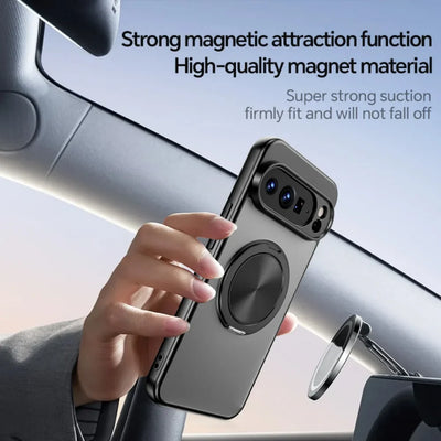 360° Ring Kickstand Case with Lens Protection for Google Pixel 10 / 9