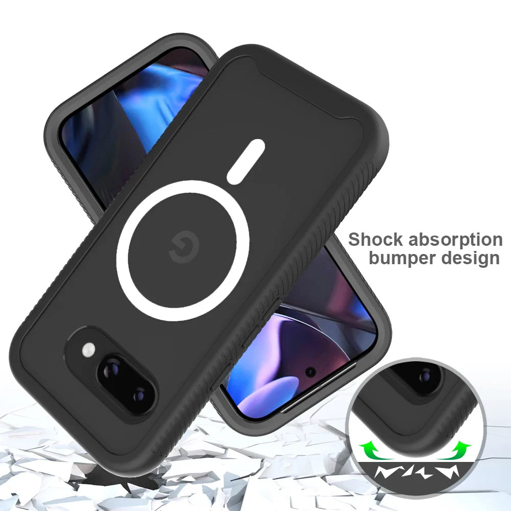 2 IN 1 Armor Shockproof Magsafe Case - The Pixel Store