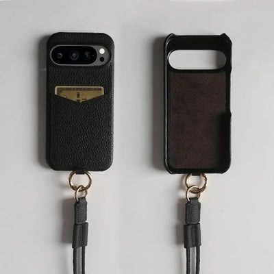 Crossbody Leather Case with Card Holder For Pixel Series - The Pixel Store