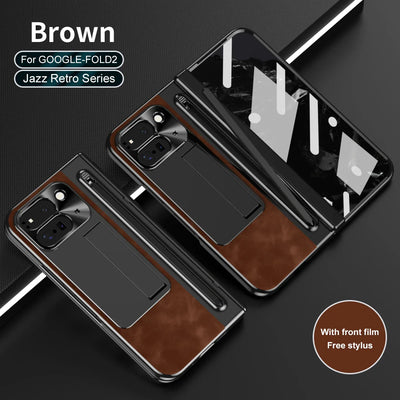 Leather Case With Touch Pen - The Pixel Store