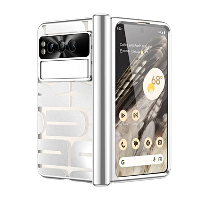 Luxury Silver Google Pixel Fold Case - The Pixel Store