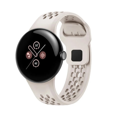 Sports Breathable Silicone Strap for Google Pixel Watch 4