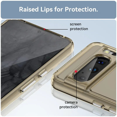 Transparent Shockproof Bumper Case For Google Pixel 8 Series - The Pixel Store