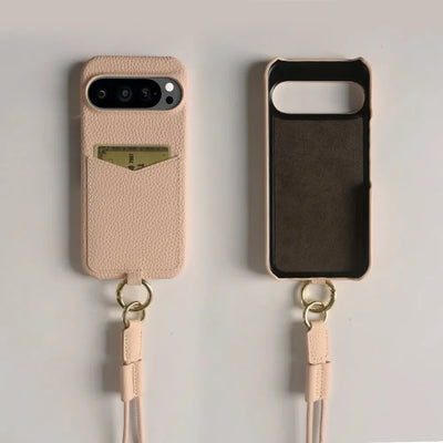 Crossbody Leather Case with Card Holder For Pixel Series - The Pixel Store