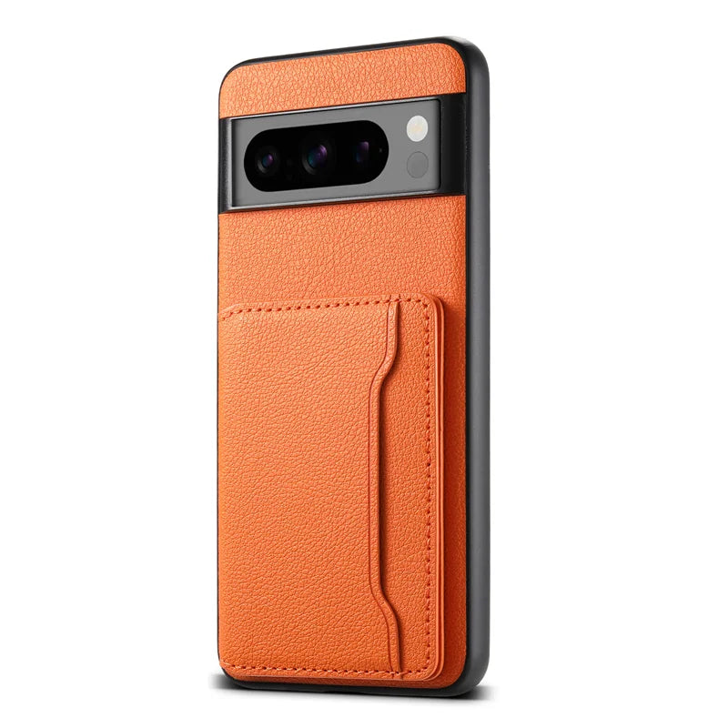 Leather Case with Card Holder For Google Pixel 8 Series - The Pixel Store