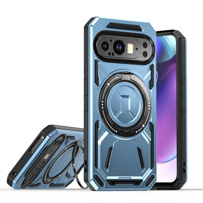 Magnetic Armor Case with Ring for Google Pixel 9 Series - The Pixel Store