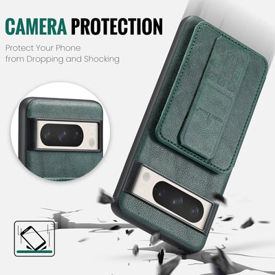 Premium Google Pixel 8A Leather Wallet Case - The Pixel Store