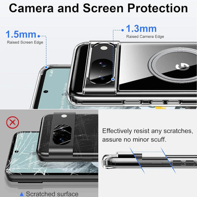 Transparent Magsafe Case For Google Pixel Series - The Pixel Store