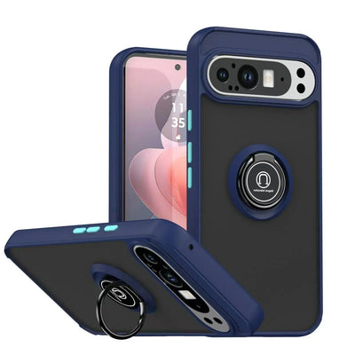 ugged Ring Case with Kickstand for Google Pixel 10 / 9 / 8 / 7