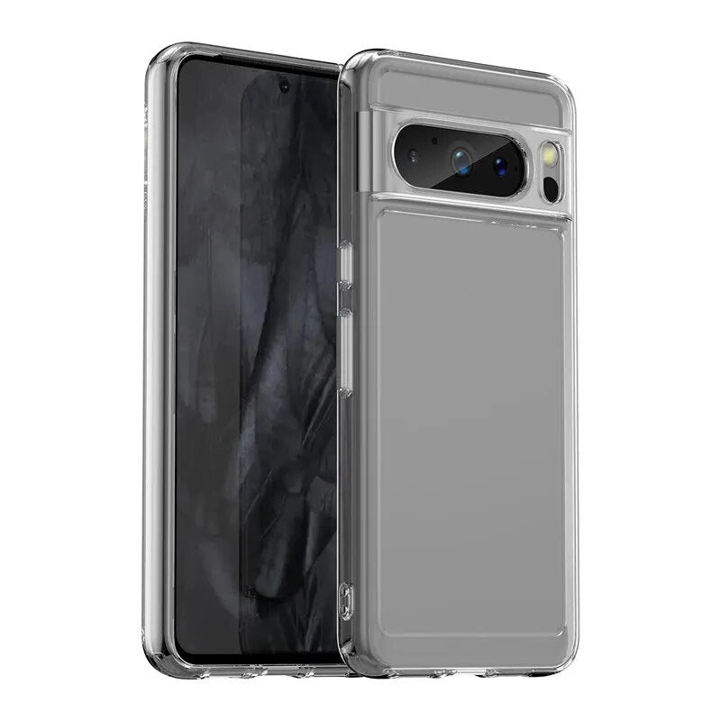 Transparent Shockproof Bumper Case For Google Pixel 8 Series - The Pixel Store