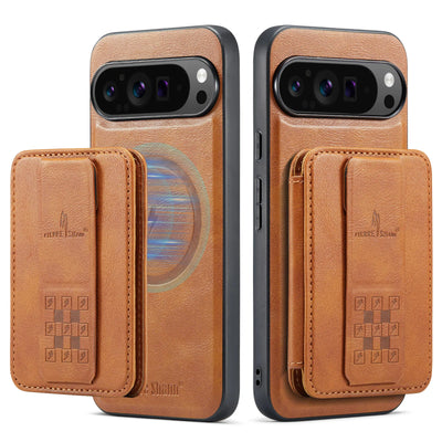 Leather Case with Detachable Magnetic Wallet For Pixel Series - The Pixel Store