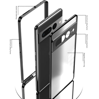 Magnetic Aluminum Case with Camera Protection For Google Pixel Series - The Pixel Store
