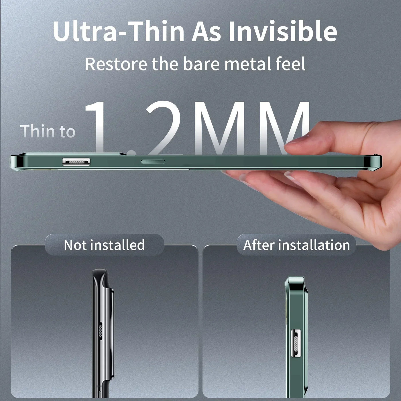 AeroMag Aluminum MagSafe Case for OnePlus Series