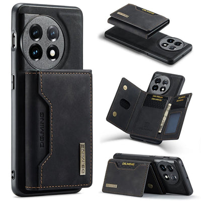 2-in-1 Magnetic Leather Wallet Case for OnePlus Series