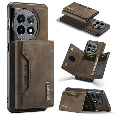2-in-1 Magnetic Leather Wallet Case for OnePlus Series