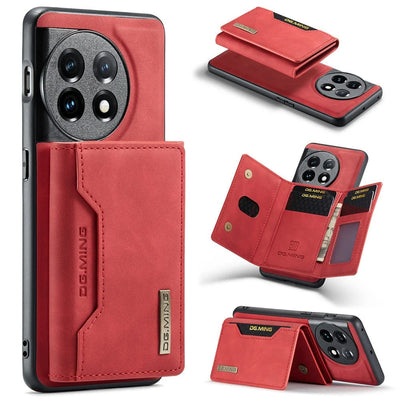 2-in-1 Magnetic Leather Wallet Case for OnePlus Series